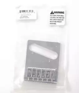 005-3354-000 Genuine Fender Standard Series 6-saddle Telecaster Bridge Chrome - Picture 1 of 2