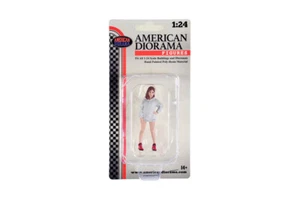 HipHop Girls Figure 2 Felpa con Cappuccio Diorama Americano 1:24 Donna Figura 3" - Foto 1 di 2