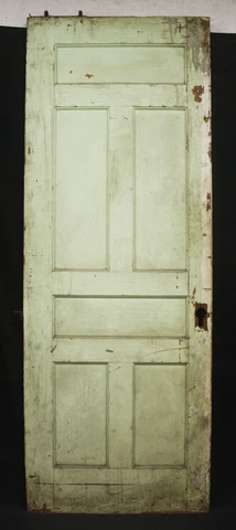 33"x89"x1.75" Antique Vintage Victorian Wood Wooden Sliding Pocket Door Panels Cover