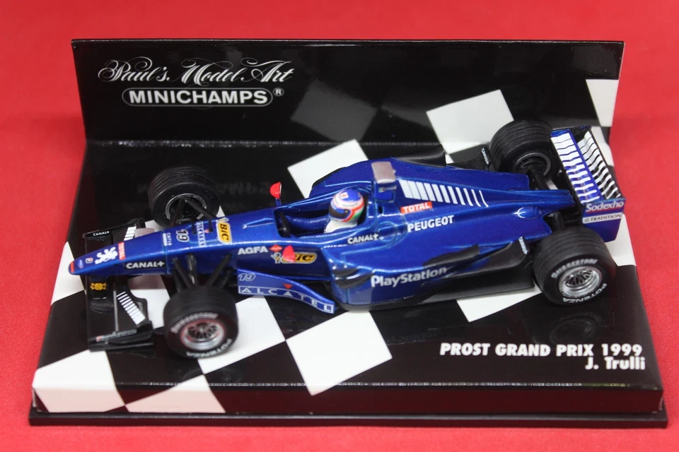 1/43 Prost GP Peugeot AP02 (1999) - #19 J. Trulli - MINICHAMPS - Immagine 1 di 3