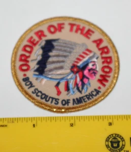 OA ORDEN DES PFEILS ALTER INDIANER PATCH 3 ZOLL RUND TOLLE REPRODUKTION - Bild 1 von 1