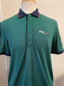 Polo Ralph Lauren RLX grande para hombre verde azul marino edición Ryder Cup - Imagen 1 de 19