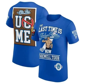 Summer Kids Boys Teenage Adults John Cena WWE T-shirt Tops 3D Printed Blue New - Picture 1 of 5