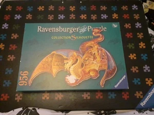 🧩 Fire Dragon Collection Silhouette 956 Formpuzzle 1 Stück fehlt vollständig - Bild 1 von 4