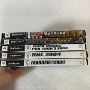 PS2 Spielepaket (5) Sprint Cars Madden 2004 NHL 2004 Tiger Woods ATV Offroad 4 - Bild 1 von 14