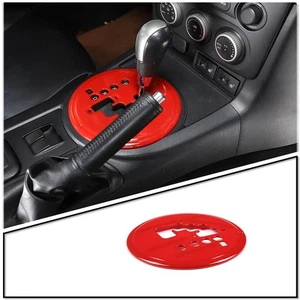 Marco decorativo ABS rojo para Mazda MX-5 2009-2014 engranaje de control central - Imagen 1 de 8