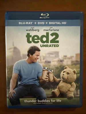 Ted 2 (Blu-ray & DVD, 2015) No Digital Copy) Foto 1 de 4