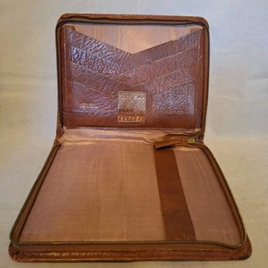 Beautiful Oak Calf Leather Organiser - Picture 1 of 4