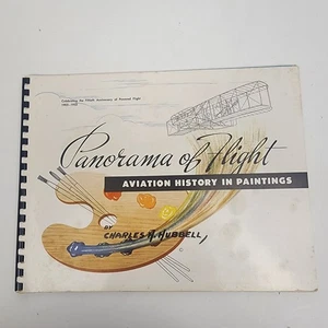 Panorama of Flight Aviation History in Paintings Charles Hubbell 1903-1953 - Imagen 1 de 11