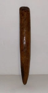 "Antigua clavija de plantación de madera de tabaco primitivo jardín vintage 9,5""" - Imagen 1 de 10