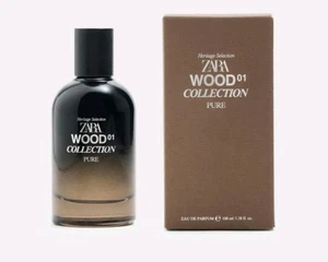 ZARA PURE WOOD COLLECTION EDP 100ml ~ VIBRANT & MAGNETIC FOR HIM ~ NEW SEALED - Picture 1 of 4