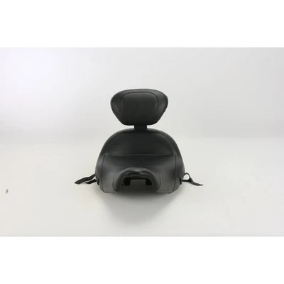 Assentos Mustang preto cravejado largo assento solo touring com encosto do motorista - 79762 - Imagem 1 de 4