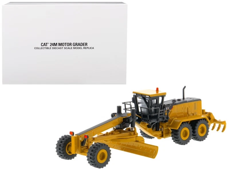 Литая модель мотогрейдера CAT Caterpillar 24M «Elite Series» 1:125 от Diecast M - Изображение 1 из 1