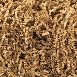 1 Pfund Knitterschnitt Aktenvernichter Füller Braun Knitter Geschreddertes Papier für Geschenkbox... - Bild 1 von 7