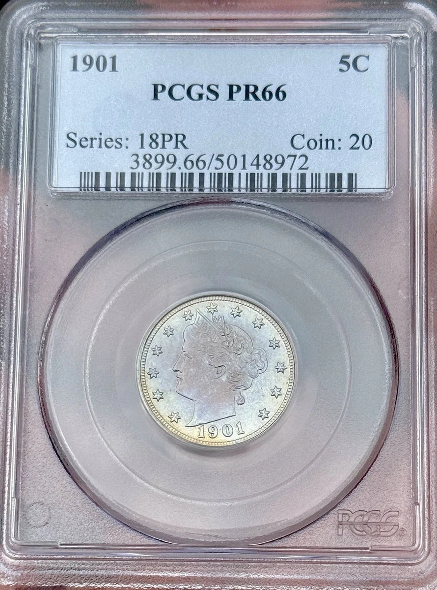 1901 Uncirculated US Liberty Nickels for sale | eBay