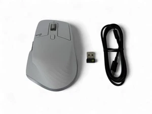 Logitech MX Master 3S For Mac Performance Wireless Mouse - Pale Grey - Afbeelding 1 van 3