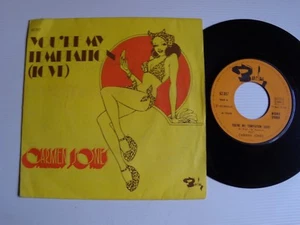 CARMEN JONES : You're my temptation (Love) / Melanie 7" 45T BARCLAY 62.057 - Picture 1 of 2