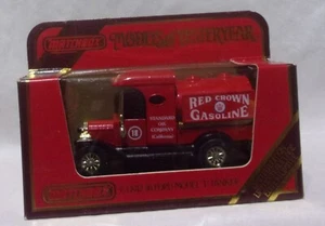 KKar Matchbox - 1986 Yesteryears - Y-3 * 1912 Model "T" Tanker - Red - Red Crown - Picture 1 of 5
