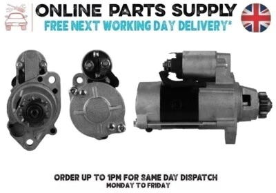 Starter Motor For Nissan Xtrail T30 2.2Di DCi 4x4 Primera P12 Traveller New - Image 1 of 4