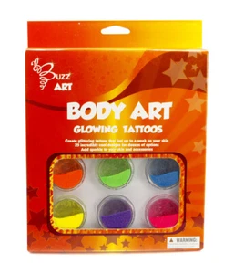 Body Art Tattoos - Leuchten, Glitzer Tattoos, temporäre Tattoos - Bild 1 von 4