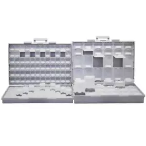 AideTek SMT scomparti contenitore scatola vuota ciascuno con coperchio SMD BOXALL144+BOXALL48 - Foto 1 di 10