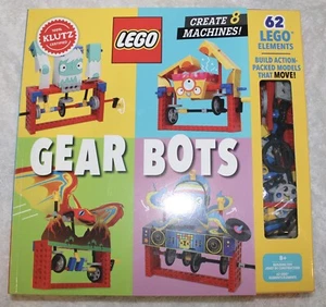 LEGO Gear Bots 62 Piezas Elementos Crear 8 Máquinas/Libro de Instrucciones en Caja STEM - Imagen 1 de 3