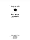 John Deere 9996 Cotton Picker Parts Catalog PDF/USB - PC9421