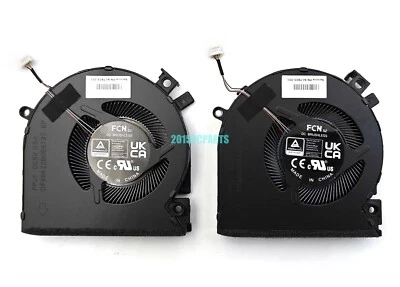 New HP Victus 15-FA 15-FA0031DX 15-FA1093DX TPN-Q278 TPN-Q279 CPU & GPU Fan - Image 1 of 4