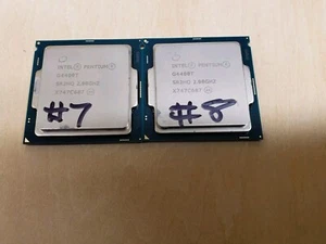 LOT OF 2 Intel Pentium G4400T 2.9 GHz Dual-Core 3MB LGA 1151 CPU Tested - Picture 1 of 2