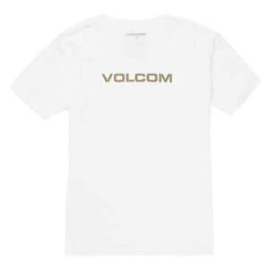 Volcom Herren Euro Weiß T-Shirt Kleidung Bekleidung Snowboard Sk