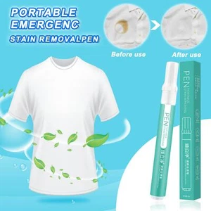 Stain Removing Pen Bleach For Clothing Portable Bleach Pen Free Wash Stain N3F9 - Picture 1 of 11