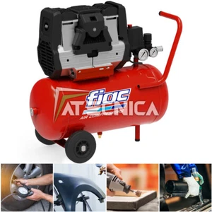 Compressore silenziato aria compressa 24 L Fiac Supersilent XS88 230V 0,59dbA - Foto 1 di 3