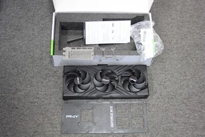 (FOR PARTS) PNY NVIDIA GeForce RTX 4090 GPU Cooler/Radiator Only - With Box - Picture 1 of 5