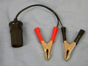 12 volt Socket Connector Direct to Battery Cigarette Lighter Type Socket - Picture 1 of 3