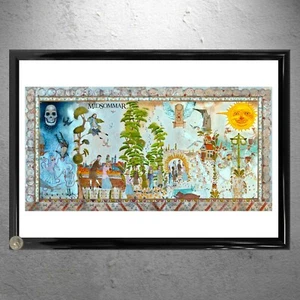Reproducción de póster mural escena de apertura enmarcada de película de Midsommar | arte del tapiz - Imagen 1 de 5