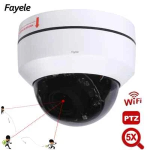 5MP WIFI Camera Tilt 5X Digital ZOOM IR 50M Audio Wireless Humanoid AutoTracking - Picture 1 of 22