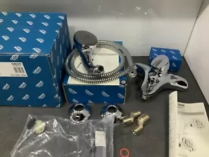 Grohe Eurodisc Set Wannenarmatur + Relexa plus alte Serie in Chrom - Bild 1 von 5