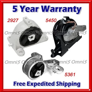 N880 Fit 01-03 Chrysler Voyager/01-07 Dodge Caravan 2.4L A/T Motor & Trans Mount - Picture 1 of 5