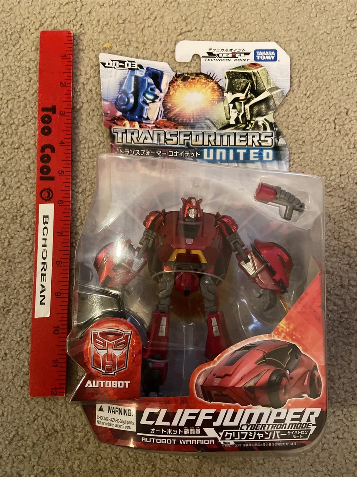 Takara Tomy Transformers United Un03 Cliffjumper Cybertron Mode Japan