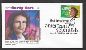 #4224 41c American Scientist -Gerty Cori -Biochemist - Graebner/AFDCS FDC - Picture 1 of 2