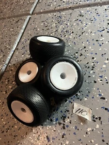 Proline Prism Rr Frt Truck Carpet Tires Jconcepts White Wheels #110 - Picture 1 of 7