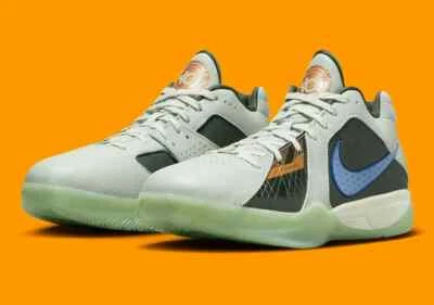 Nike Zoom KD III Men's Size 7 Light Silver/Blue Jay-Steam FJ0980-001 Fast Ship - Image 1 of 4