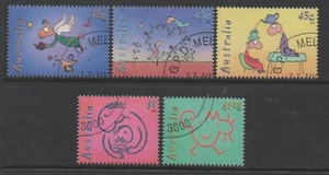 Australia 1998 Leunig's Teapot of Truth set of 5 Used - Picture 1 of 1