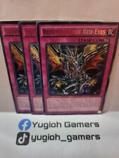 Yu-Gi-Oh Return Of The Red Eyes X3 LDK2  1st Edition Ultra Rare Light Played 
