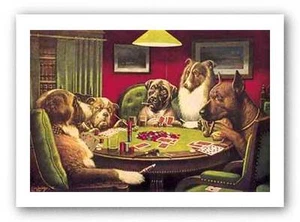 IMPRESIÓN DE ARTE DE PERRO A Bold Bluff CM Coolidge 13.75x9.25 - Imagen 1 de 1