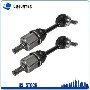 2 Front Left & Right CV Axles for 2018-2021 Jeep Compass 2.4L AWD/FWD - Picture 1 of 7