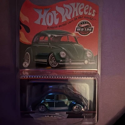 VW Escarabajo 49 verde exclusivo de Hot Wheels RLC “Kawa-Bug-A”. Foto 1 de 3