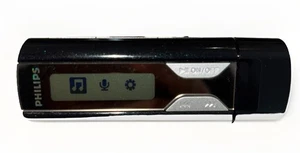 Philips SA1110/37 1 GB Flash Reproductor MP3 (Negro) Probado Funcionando. - Imagen 1 de 3