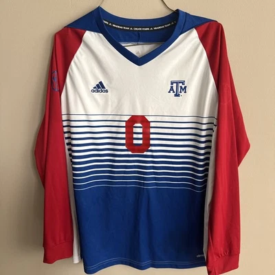 Футболка вратаря Texas A&M Aggies Adidas размер XL Climacool ⚽️ - Изображение 1 из 4