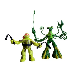 Tortugas Ninja Figuras Tnmt Playmates – Michelangelo + Monstruo Alien – Tbe Raro - Imagen 1 de 7